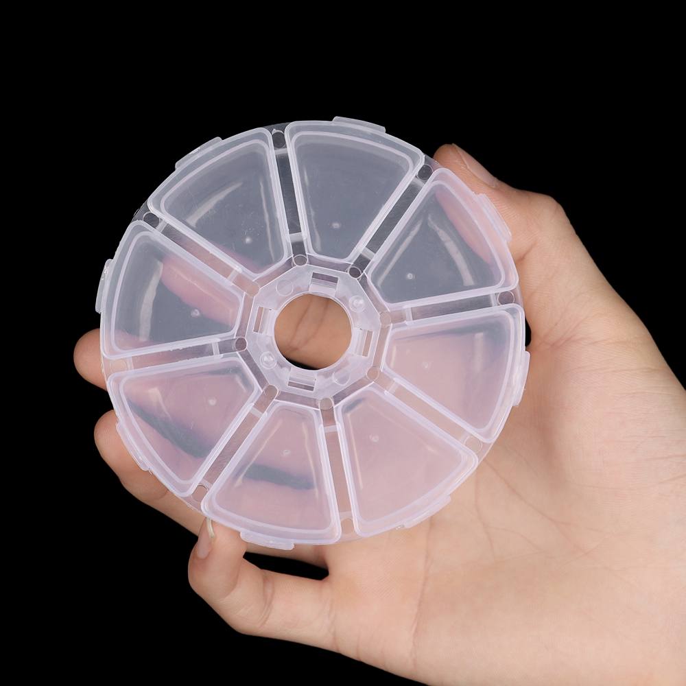 MUVAKO Hộp Đựng Móc Câu Cá Bằng Nhựa Hình Vuông Tiện Dụng