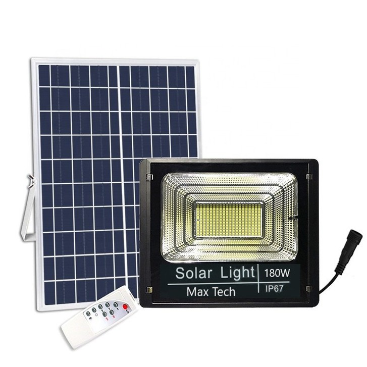 Đèn năng lượng mặt trời Max Tech 45W - 60W - 80W - 100W - 180W Solar Light - có thể điều khiển từ xa - D1147