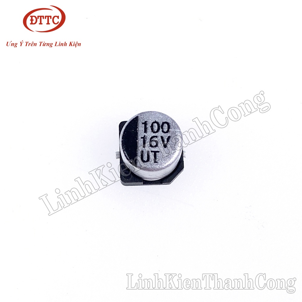 Tụ Nhôm 100uF 16V 6.3x5.4mm