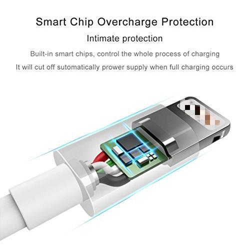 Cáp sạc truyền dữ liệu Usb/Lightning cho Ipad Iphone Xs X 5 6 6s 7plus 8 Plus dài 2M