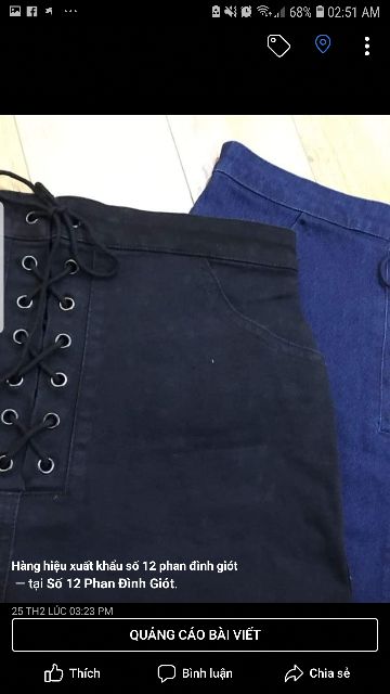 Chân juyps jeans