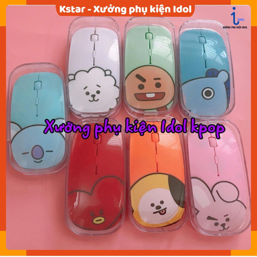 Chuột không dây Cooky Tata Chimmy RJ Koya Mang Shooky ( A2C02 )