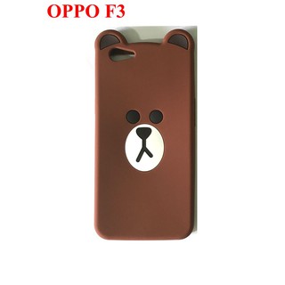 Ốp lưng dẻo hình Gấu cho OPPO F3 / OPPO Neo 7 , Neo 7s , A33 / OPPO F1 , F1w , A35