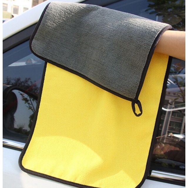 Khăn lau xe ô tô chuyên dụng 30*60 cm, giá rẻ
