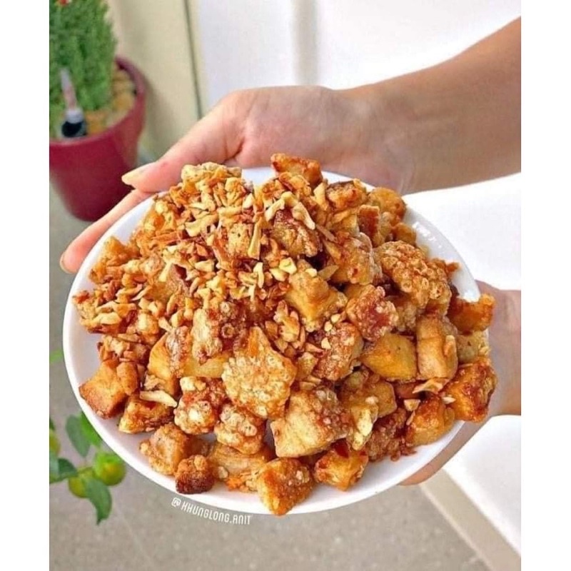 Tóp Mỡ Chay 100g/ CHƯA CHẾ BIẾN -  HÀNG NGON SẠCH THUẦN CHAY