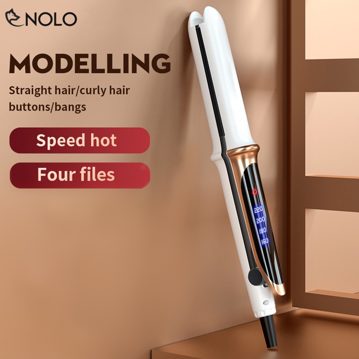 Máy Tạo Kiểu Tóc Kailexin Model LH208 Uốn Xoăn Uốn Cụp Ép Duỗi Tóc 4in1 Có 4 Mức Điều Chỉnh Nhiệt Độ 160 180 200 220°C