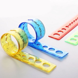 Thước kẻ nhựa hoạt hình 15cm 20cm 30cm  Clovershop68