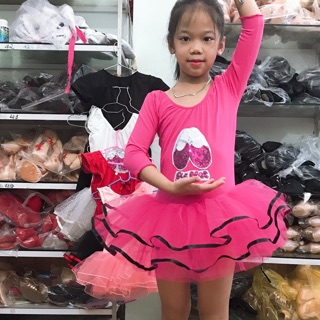 Váy múa balet đông cho bé