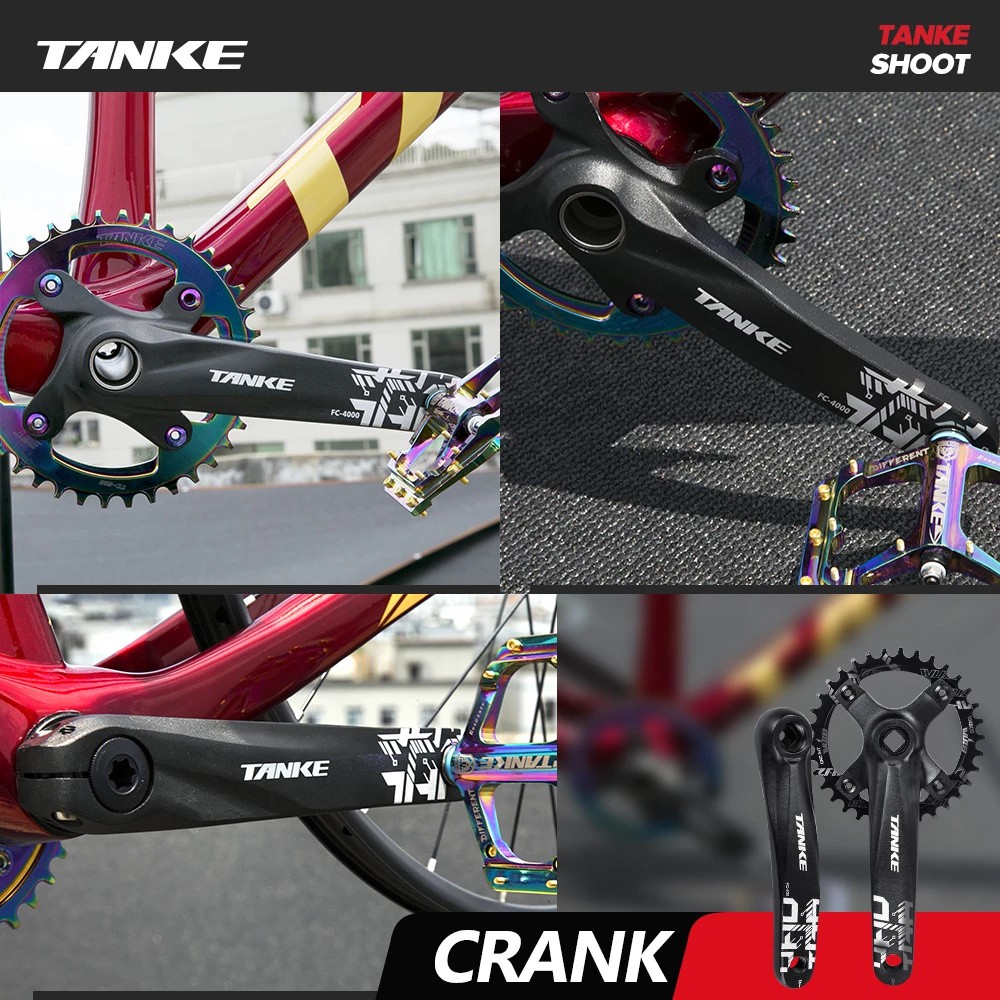 TANKE Đĩa Răng Cưa Rỗng Cho Xe Đạp 32t 34 36t104bcd 170mm bb68
