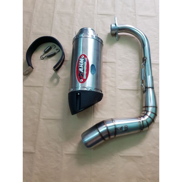 Pô AHM M3 full cổ gắn Vario Air blade Luvias mio Vision nouvo hyate.