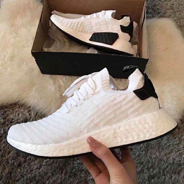 Adidas Nmd R2 White Core Black