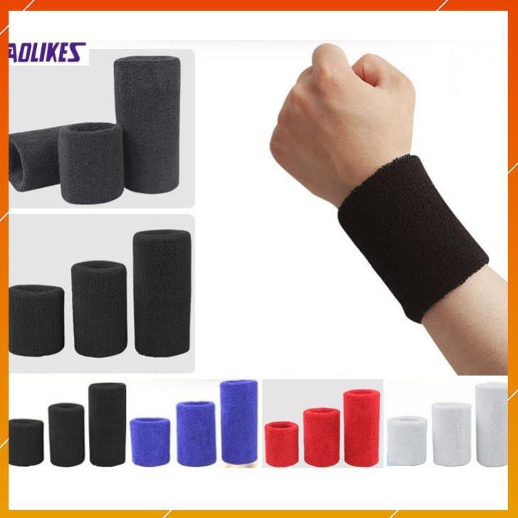 Băng cổ cổ tay - Băng trán thấm mồ hôi AOLIKES TD 2108 - 2103 - 0235 - 0230 (1 cái) chính hãng