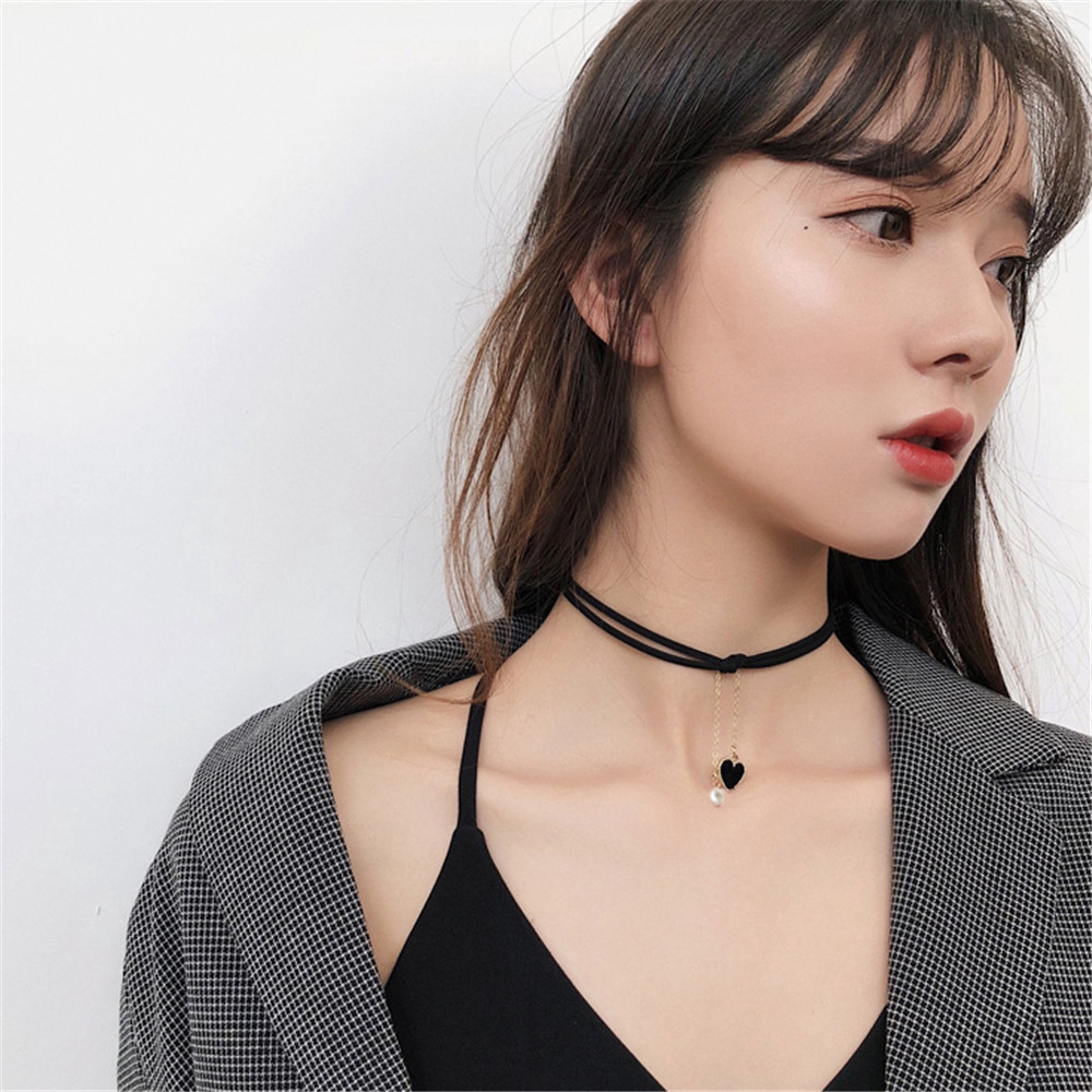 Dây Chuyền Nữ Mặt Hình Trái Tim Thời Trang