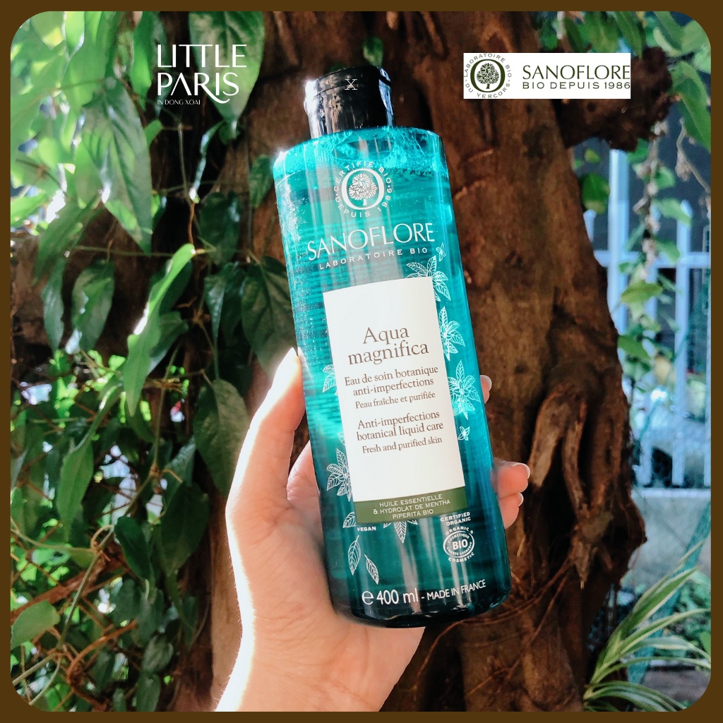 Nước Hoa Hồng Sanoflore Aqua Magnifica Essence Toner