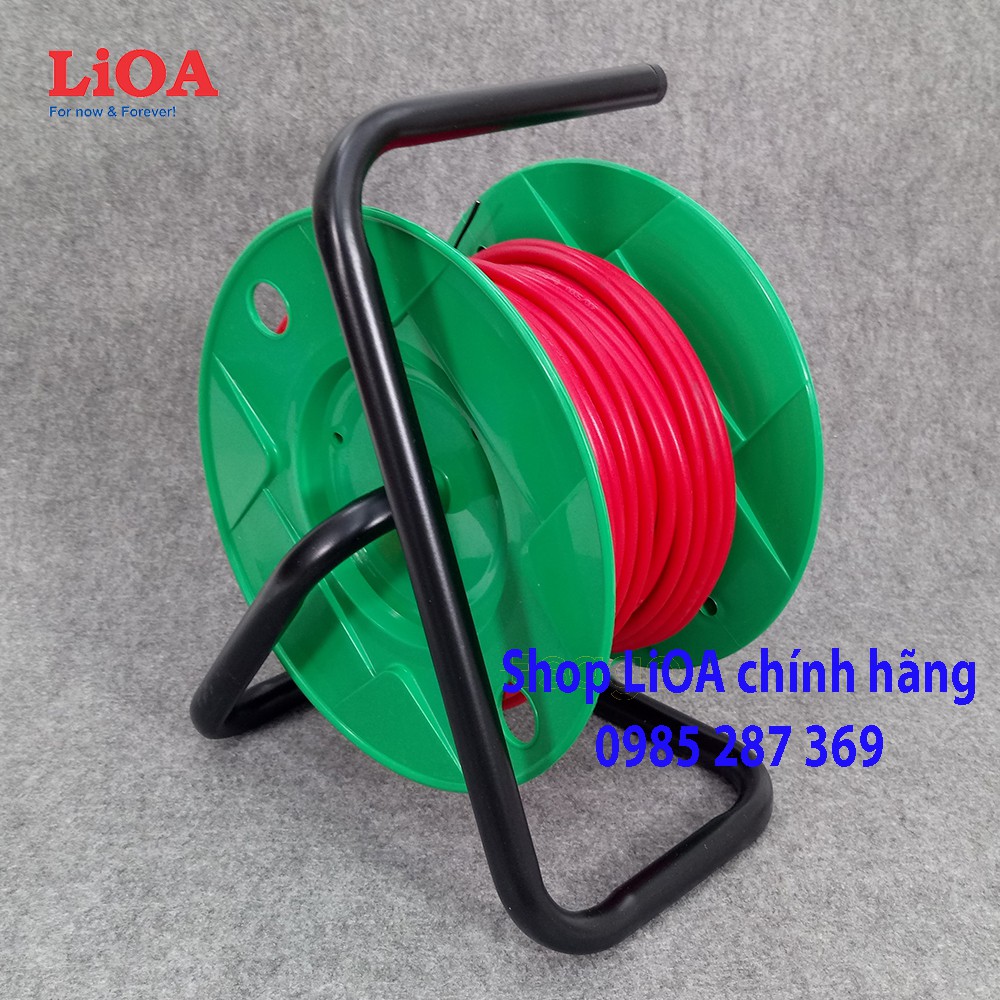 Ổ Cắm LiOA Quay Tay Kéo Dài Kiểu Rulo, Loại Dùng Cho Công Trường, Dây Dài 20m/30m. Model QT2025/ QT3025