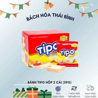 2 hộp Bánh Trứng Tipo Mini  39g (mỗi hộp có 2 cái)