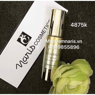 Kem nền trang điểm Naris Selgrace Gold Crème Foundation 30ml