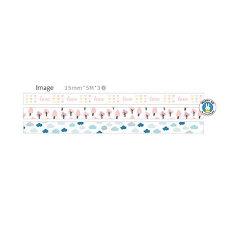 Set 3 Washi tape chủ đề ĐỒ HOẠ