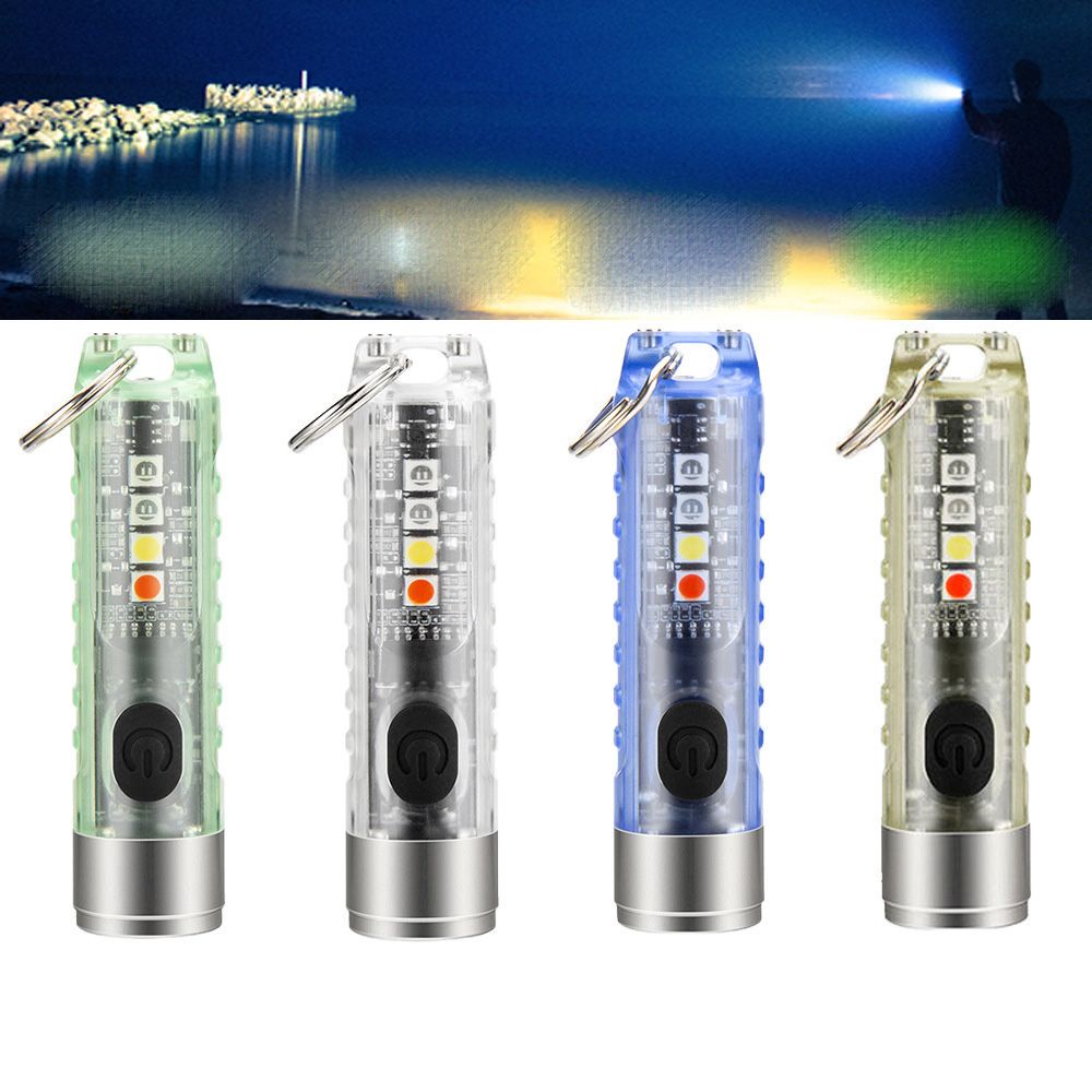Móc Khóa Mini Có Đèn LED Chống Thấm Nước Tiện Dụng