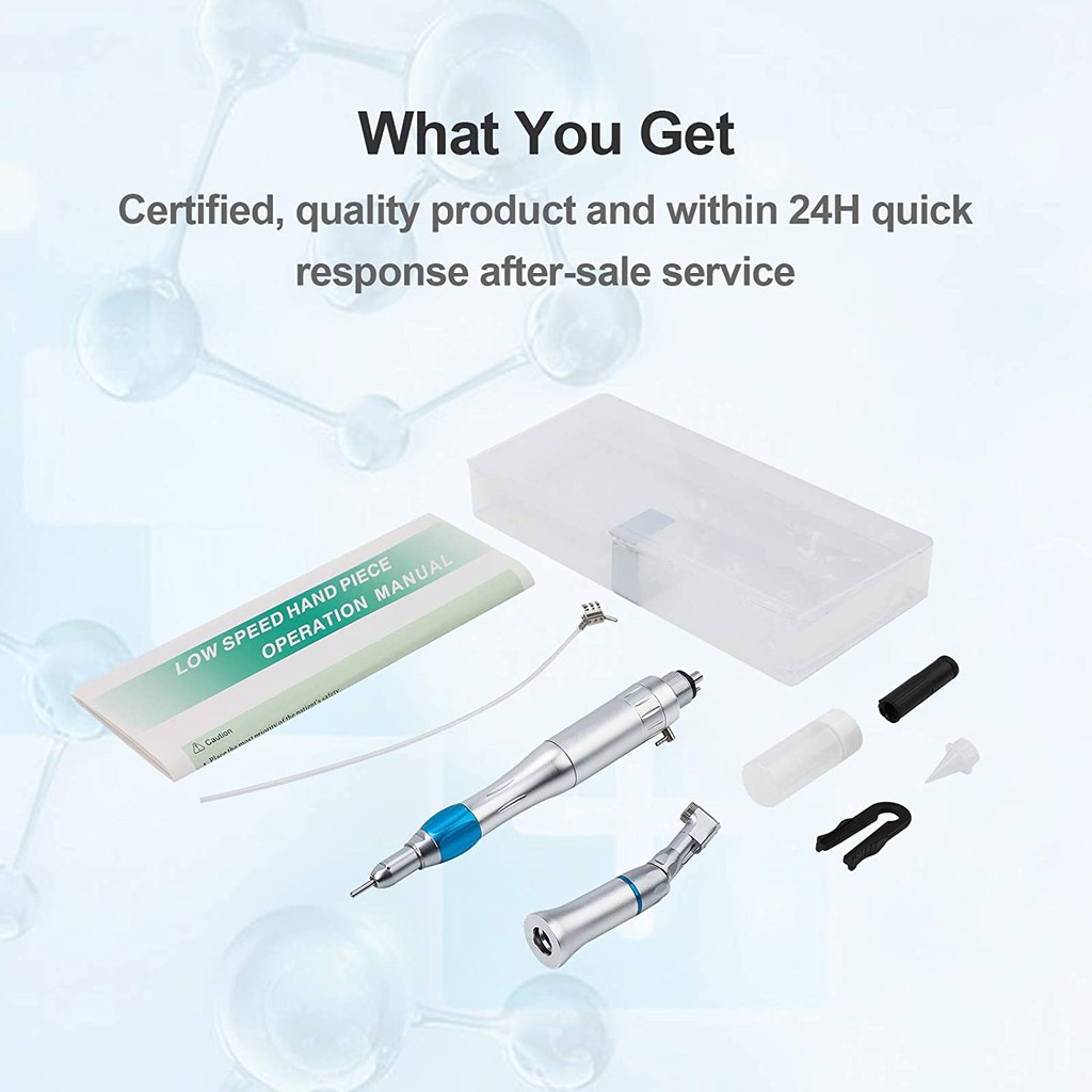 Nsk Bộ 4 Đầu Nối Tua Bin Tốc Độ Thấp Cho Máy Khoan Nha Khoa - Ideal Để Khoan Và Sửa Chữa