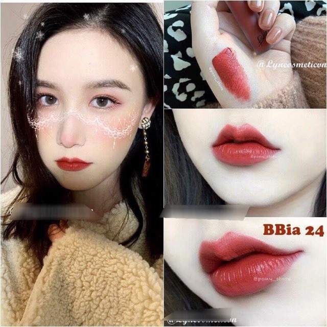 [FREE SHIP] Son BB Màu 24 Đỏ Gạch Chính Hãng