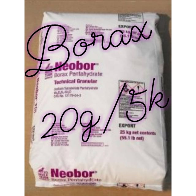 100gr Borax mỹ ( dung dịch làm đông slime) chỉ 20k