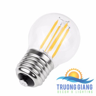 BÓNG LED EDISON G45 - [ G45 - 4W ] ĐUI E27 - ÁNH SÁNG [ 2700K - 6500K ]