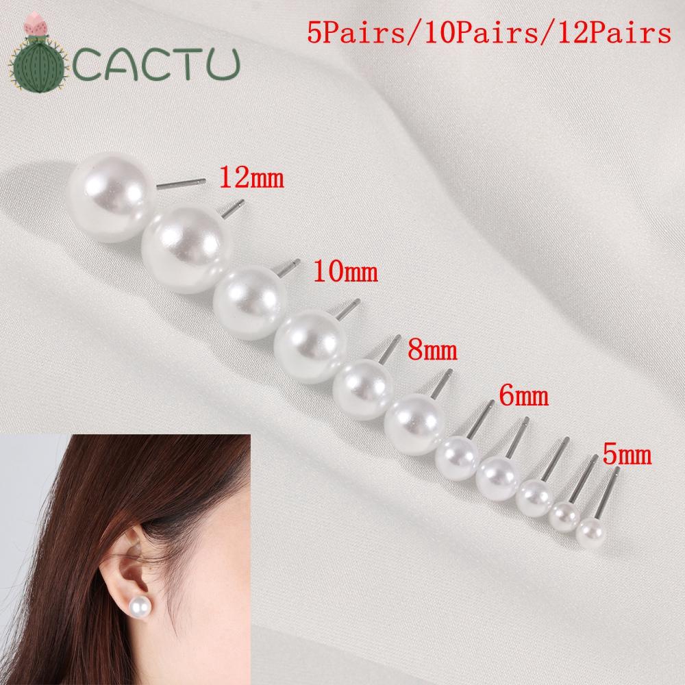 Bộ 5/10/12 cặp bông tai trang trí tiệc cưới cho nữ