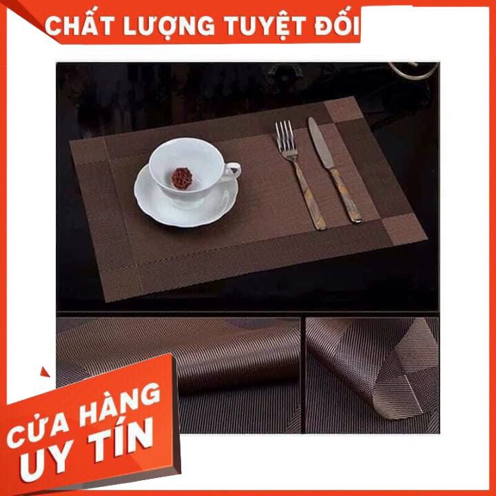 [SIÊU SALE] Tấm Lót Trang Trí Bàn Ăn (30cm x 45cm) Cao Cấp Chống Thấm Nước