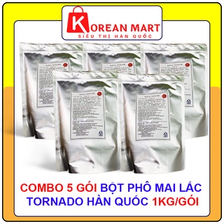 Combo 5 gói bột phô mai Tornado Hàn quốc 1kg/gói