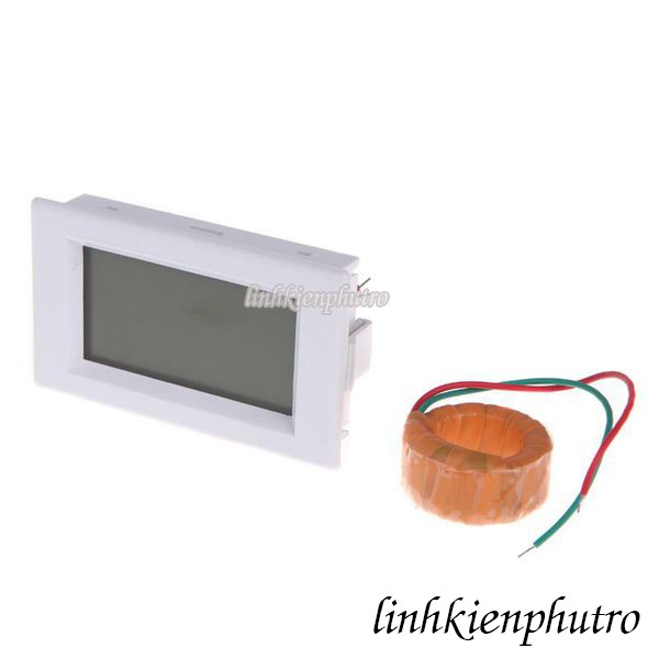 Đồng hồ đo dòng - áp AC hiển thị LCD 50A