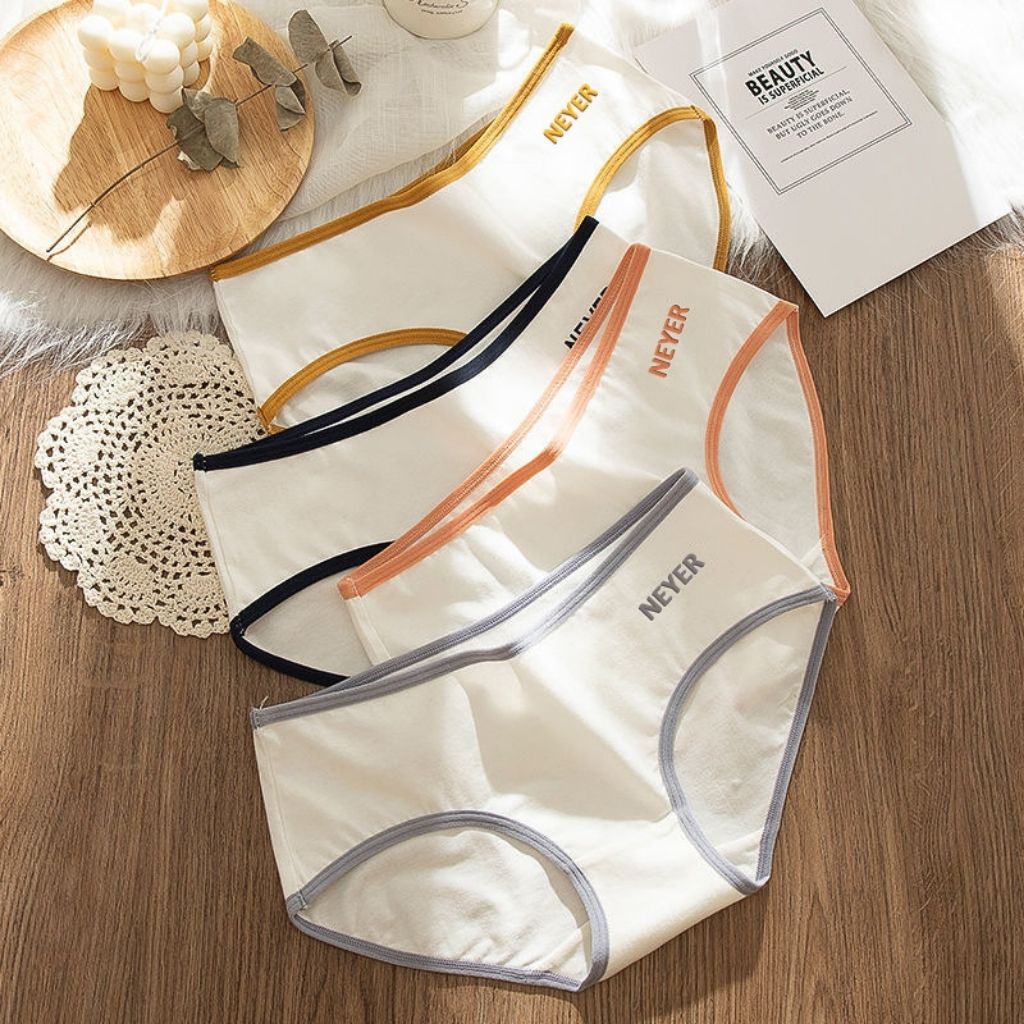 Quần lót nữ kháng khuẩn in chữ cute dễ thương xinh xắn JOCOSI L002