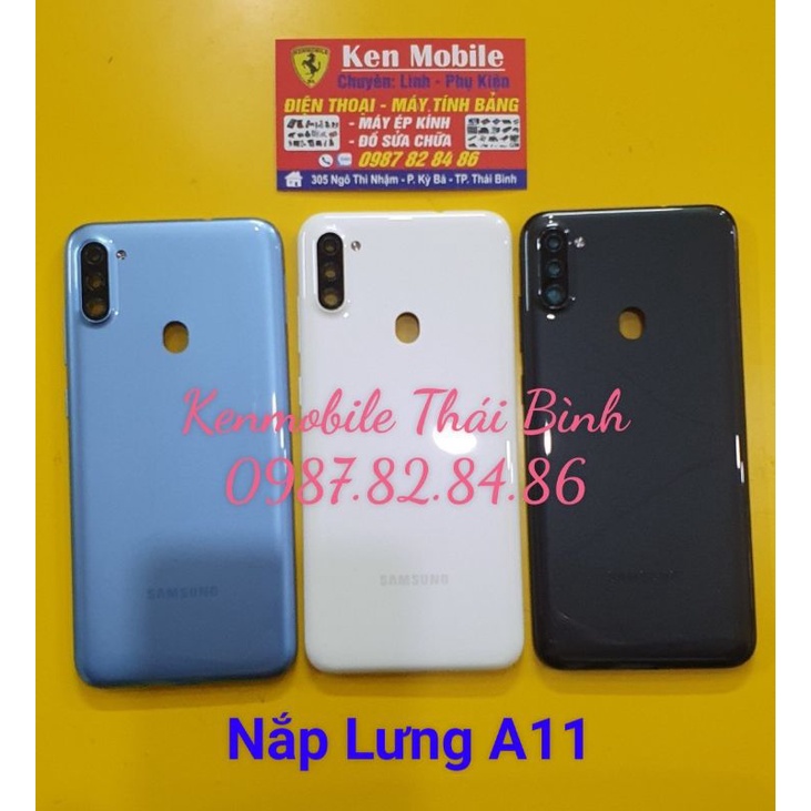 Vỏ Lưng Kèm Phím Bấm Thay Thế Cho Samsung A11 / SM-A115, Loại 1