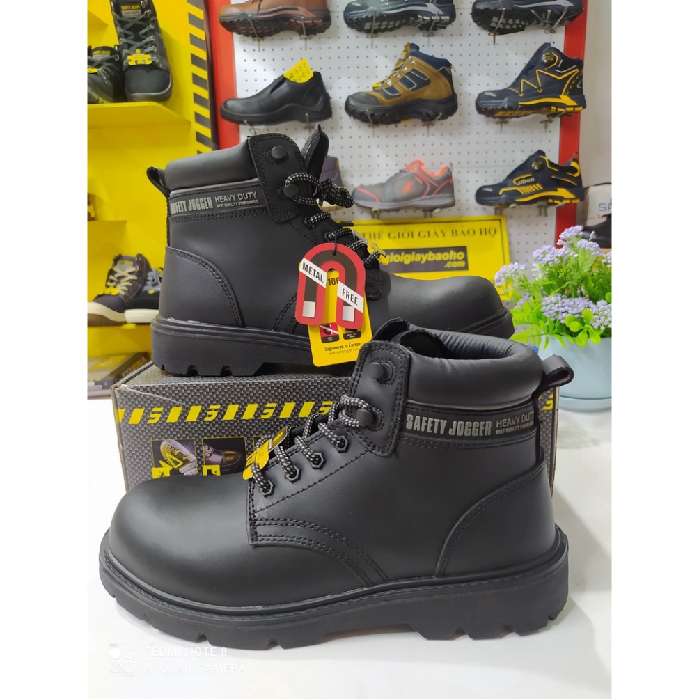 Giày bảo hộ Safety Jogger X1100N Da Thật, Chống Va Đập Mạnh, Chống Đâm Xuyên