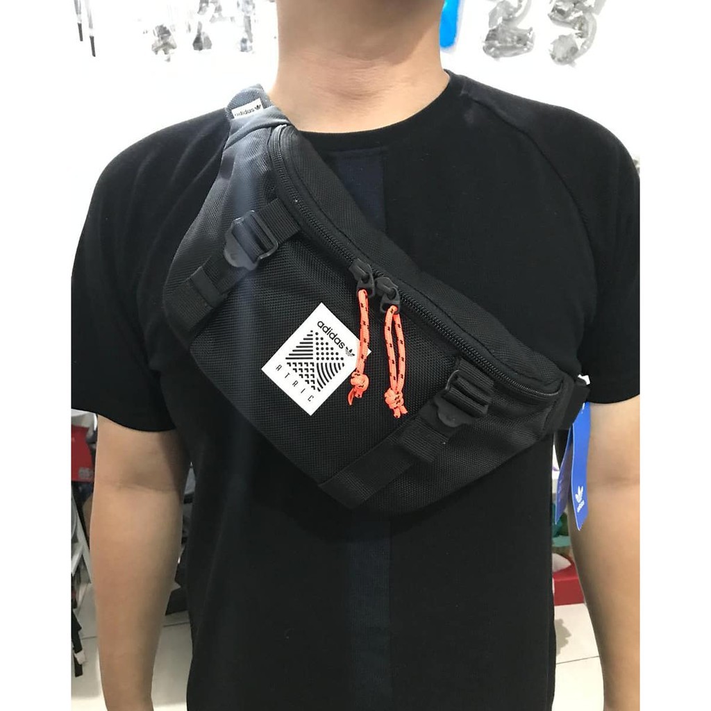 Túi đeo chéo Adidas nam & nữ cao cấp 💥ATRIC BUM BAG💥Túi bao tử da loại tốt