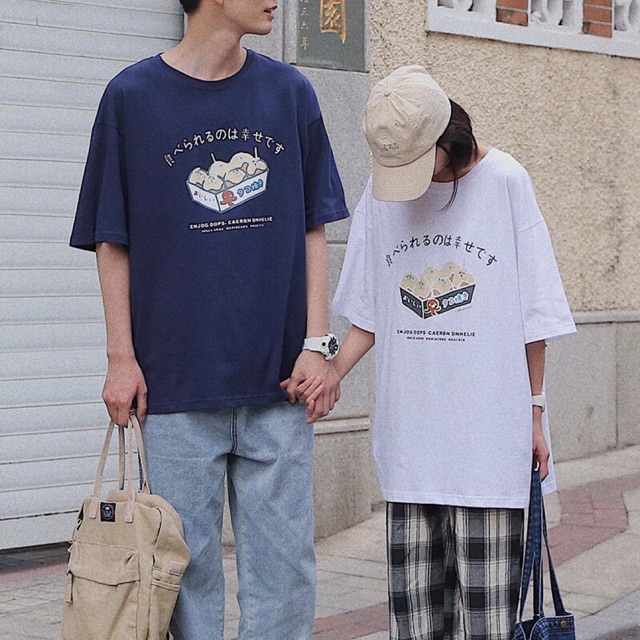 Áo thun tay lỡ unisex
