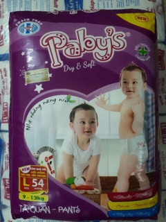 Combo(2 gói L/108 miếng) bỉm quần Thạch Thảo Paby’s Size-L+KM