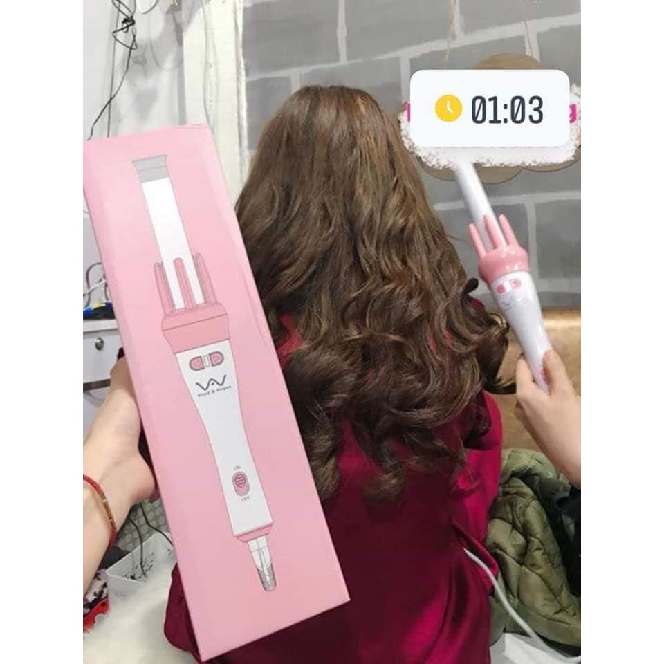 Lược xoăn tự động 360 độ