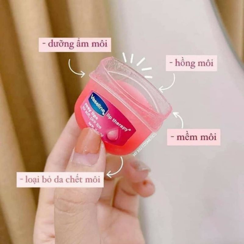 Combo dưỡng môi Vaseline ngày và đêm 7g, giá chỉ 30k