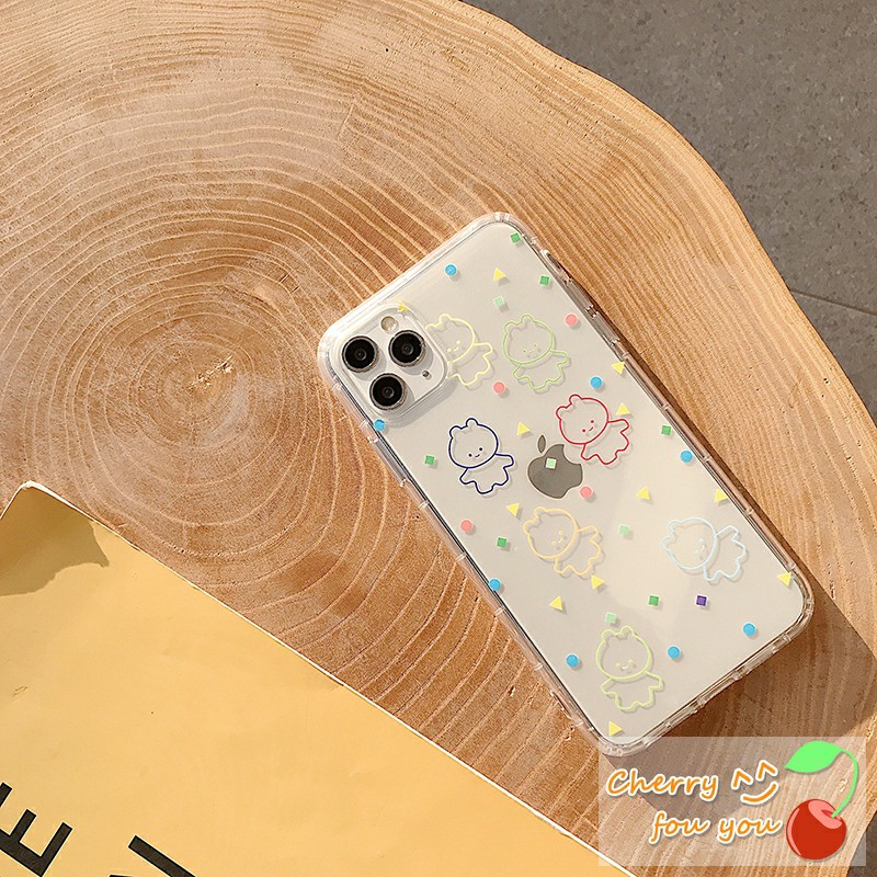 { Nhập mã SPE73886 Hoàn 10.000 xu}Ốp Điện Thoại Iphone Họa Tiết Gấu dễ thương | BigBuy360 - bigbuy360.vn