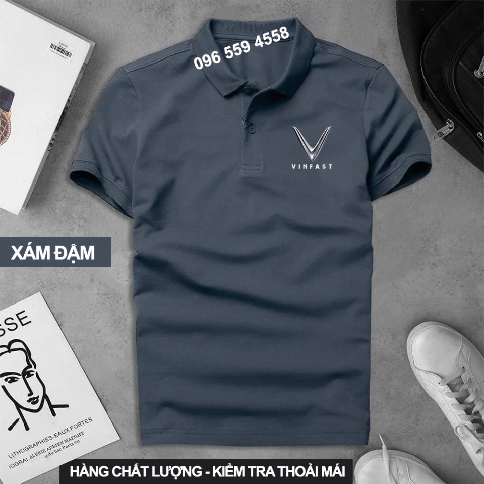 Áo thun Polo Vinfast Cao Cấp - Polo có cổ Logo Hãng Xe Ô tô nhiều màu sang trọng, lịch lãm, đẳng cấp, thời trang Polo St | BigBuy360 - bigbuy360.vn