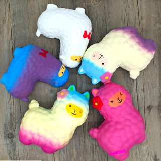 (5 màu) Squishy Cừu Alpaca Chính hãng
