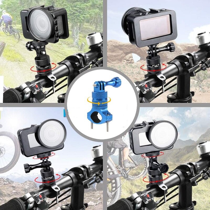 Giá đỡ máy ảnh hành động LAMMCOU gắn xe đạp đường trường xe đạp leo núi MTB thích hợp cho GoPro Hero 9 8 7 6 5 Osmo