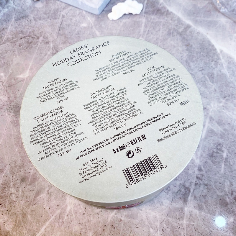 Bộ 5 Lọ Nước Hoa Penhaligon 'S Christmas Limited Gin Luna 5ml