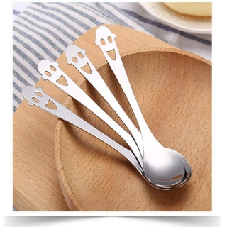 Thìa Inox Khuấy Thìa Trẻ Em Kem Thìa Hình Nụ Cười Văn Phòng Thìa Cà Phê Hàng Tốt Dawang Cửa Hàng bách Hóa