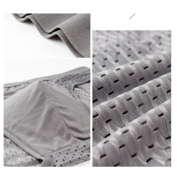 Hộp 4 quần lót tam giác, sịp chéo thông hơi cao cấp dành cho nam thun cotton co dãn bốn chiều.