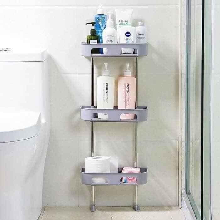 Kệ Nhà Tắm 2&amp;3 Tầng Để Đồ Phòng Tắm Kệ Nhà Vệ Sinh Toilet Kệ Để Bồn Cầu 2 Tầng/3 tầng HA41