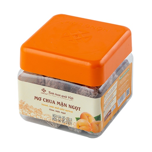 Ô mai  Mơ chua mặn ngọt Hồng Lam - Vị chua mặn ngọt - Hộp/gói