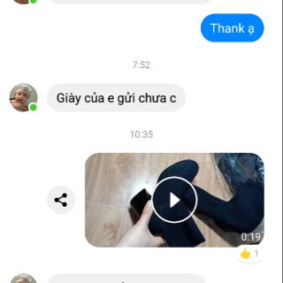 Giầy bốt gửi Tham Dinh