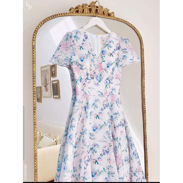 Vải tơ óng hoa tím